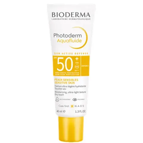 BIODERMA PHOTODERM Aquafluide Niewidoczny fluid do twarzy SPF50+ 40 ml