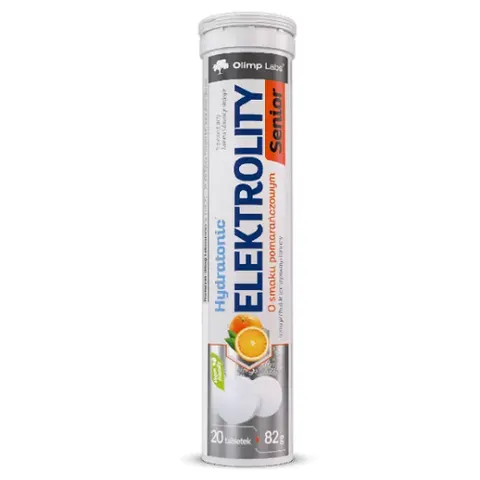Olimp Hydratonic Eelektrolity Senior (smak pomarańczowy) 20 tabletek musujących
