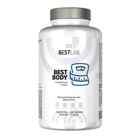 BEST LAB BestBody Suplement diety wspierający odchudzanie i kontrolę apetytu 90 kapsułek