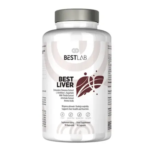 BEST LAB BestLiver Suplement diety wspierający funkcjonowanie wątroby 90 kapsułek
