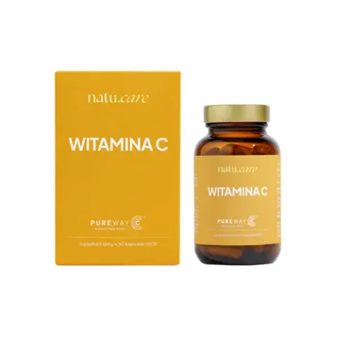 Natu.Care Witamina C PureWay-C suplement diety z witaminą c na odporność 60 kapsułek