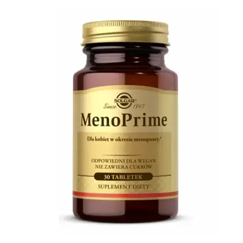SOLGAR Menoprime 30 tabletek suplement diety dla kobiet w okresie menopauzy