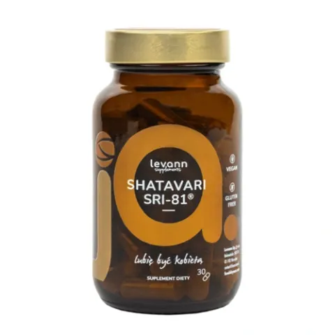 Levann Supplements Ja Shatavari SRI-81 dla kobiet 30 kapsułek