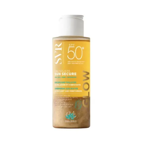 SVR SUN Eau Solaire Glow Rozświetlająca mgiełka do ciała SPF50 100 ml