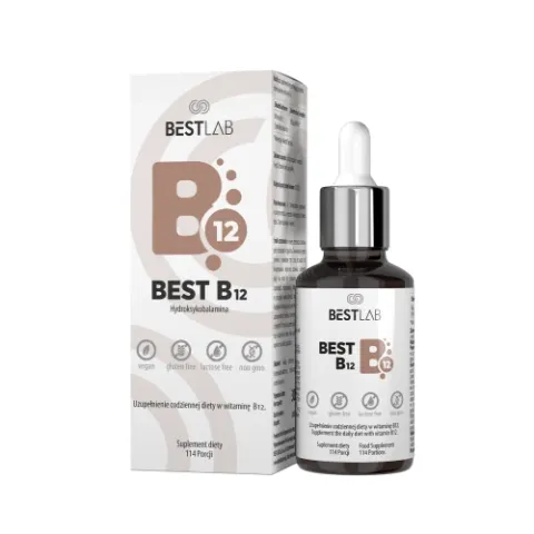 BEST LAB BestB12 Suplement diety uzupełniający dietę w witaminę B12 30 ml