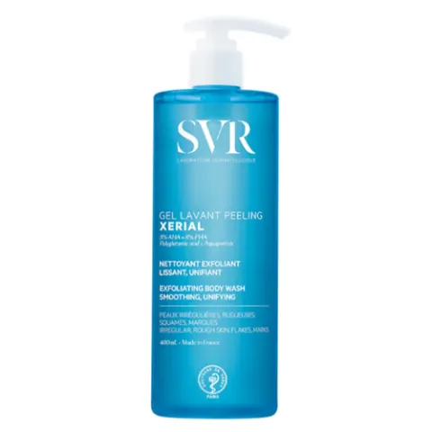 SVR XERIAL Peelingujący żel do mycia ciała 400 ml