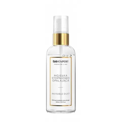 TanExpert Exclusive Line Invisible Dust Lekka i odświeżająca mgiełka stopniowo opalająca 100 ml