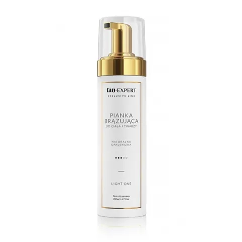 TanExpert Exclusive Line Light One Pianka brązująca do ciała i twarzy (naturalna opalenizna) 200 ml