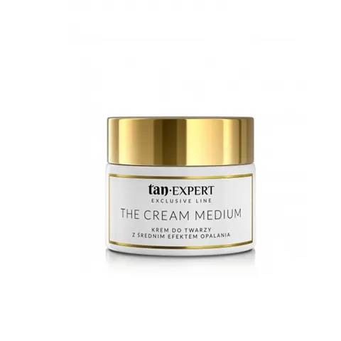 TanExpert Exclusive line The Cream Medium Krem do twarzy z średnim efektem opalania 50 g