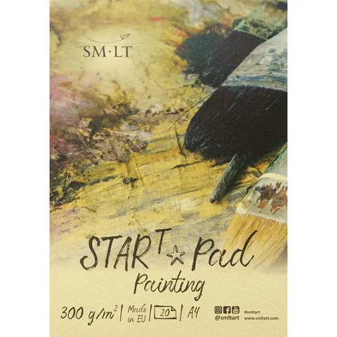 Blok do malowania SMLT STARt Painting - A3, 300 g, 20 ark.