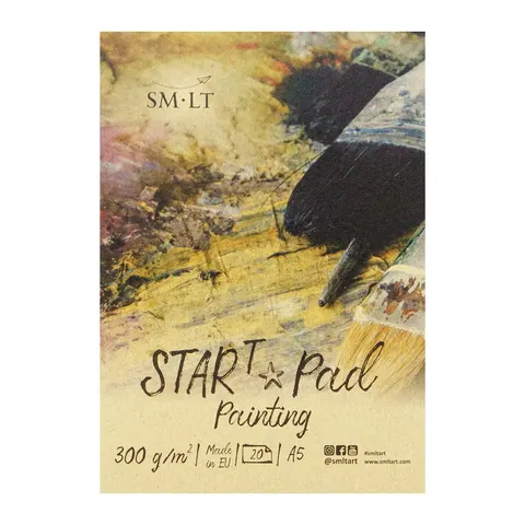 Blok do malowania SMLT STARt Painting - A5, 300 g, 20 ark.