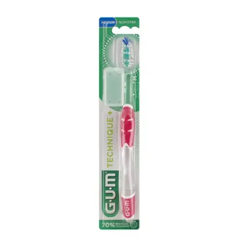 Sunstar Gum Technigue+ Szczoteczka do zębów MEDIUM (ŚREDNIA)