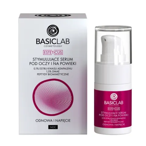 BasicLab ESTETICUS Stymulujące serum pod oczy 15 ml