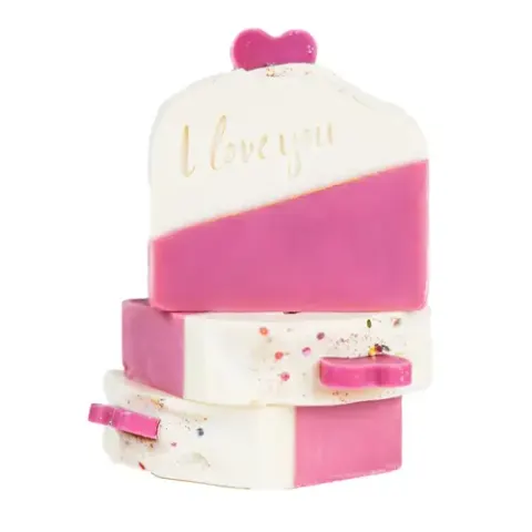 ALMARA SOAP Naturalne mydło w kostce - Love 100 g do rąk i ciała