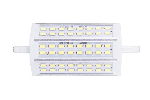Żarnik LED R7S 12W=100W Ciepły płaski