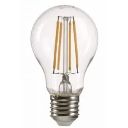 Żarówka LED E27 10W A60 clear retro Ciepła