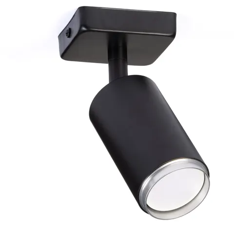 Lampa sufitowa spot light TUBA pojedyncza czarna SR