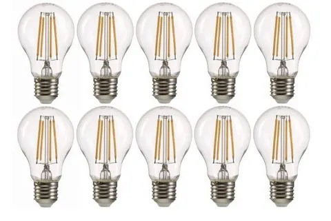 Pakiet 10szt żarówka LED E27 12W A70 clear retro