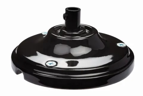 Podsufitka maskownica ceramiczna 3 otwory czarna