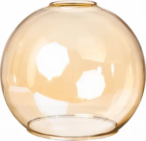 Klosz szklany Venus bursztynowy 15 cm gwint E27