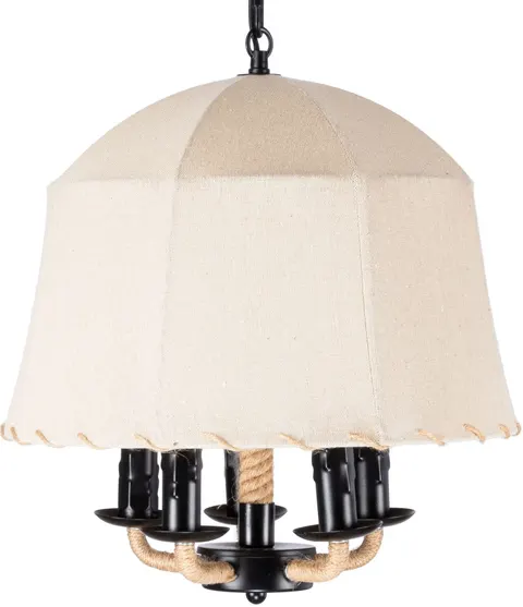 Lampa wisząca len boho natura Baloon