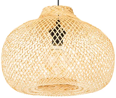 Lampa wisząca BOHO Bali bambusowa 40cm TH04