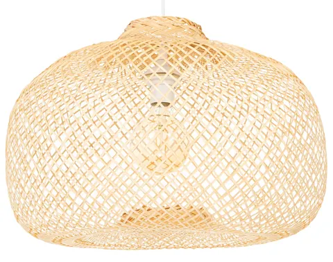 Lampa wisząca BOHO Bali bambusowa duża 50cm TH03