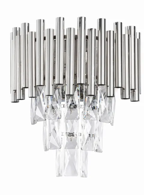 Kinkiet ścienny luksusowy kryształowy Luxury WSC016 Chrome