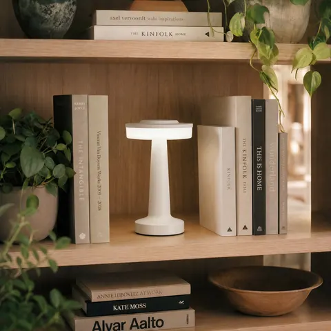 Lampka LED bezprzewodowa dekoracyjna ładowana USB biała JB-TD03