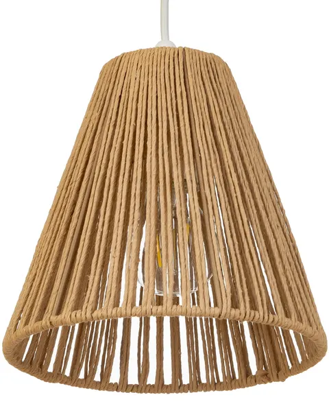 Lampa wisząca BOHO strunowa biała PHU04