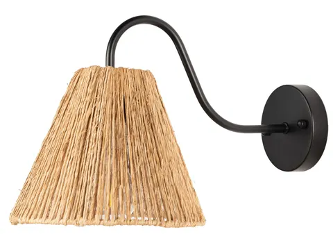 Kinkiet Africa ścienny metalowy łuk abażur boho PHU03