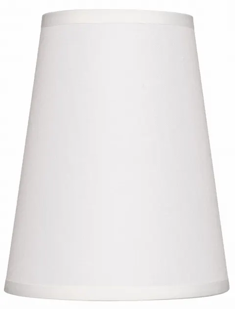 Abażur mały stożek biały E14 18cm ELA7226