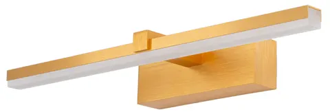 Kinkiet Slim złoty modern LED 40cm 8W 4000K