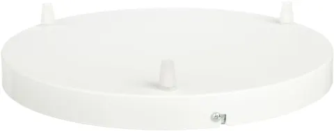 Maskownica plafon 3 otwory podsufitka biała 30 cm