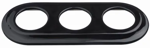 Ramka ceramiczna potrójna czarna YX-F03 (3) NEW