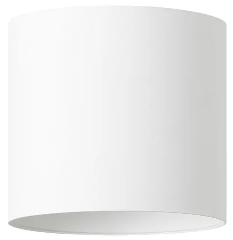 Abażur walec Oro Deluxe biały 15cm ZLA7231