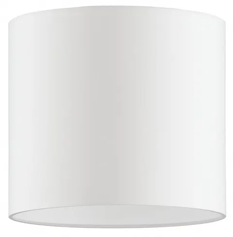 Abażur walec Oro Deluxe biały 20cm ZLA7231