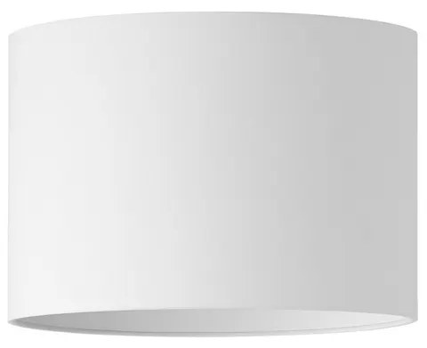 Abażur walec Oro Deluxe biały 25cm ZLA7231