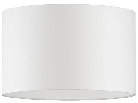 Abażur walec Oro Deluxe biały 30cm ZLA7231
