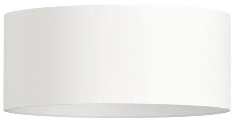 Abażur walec Oro Deluxe biały 40cm ZLA7231