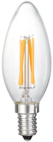 Żarówka LED E14 10W neutralna świeczka Retro Milano
