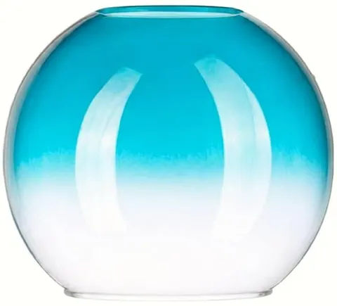 Klosz szklany Venus niebieski ombre 20 cm gwint E27