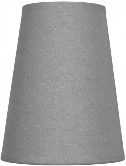 Abażur mały stożek szary E14 18cm ELA7326