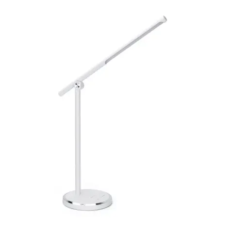 Lampka biurkowa składana LED Biała 7W Eyes protect