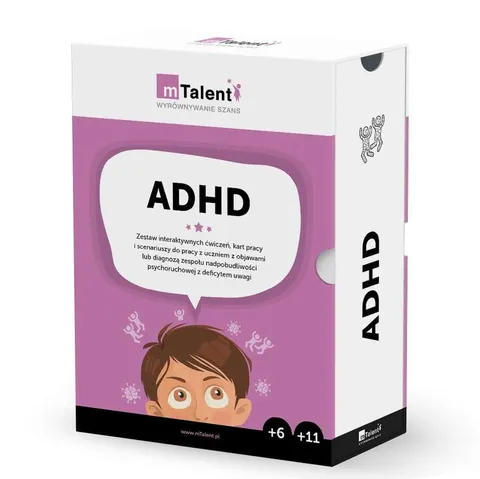 mTalent ADHD - program terapeutyczny dla dzieci 6+ i 11+