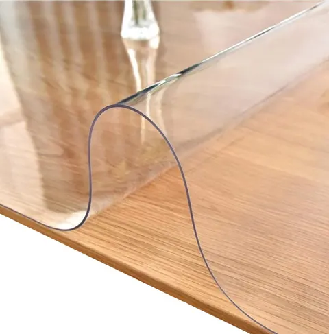 Mata ochronna XTS 60x120cm na stół biurko blat komodę - MIĘKKIE SZKŁO