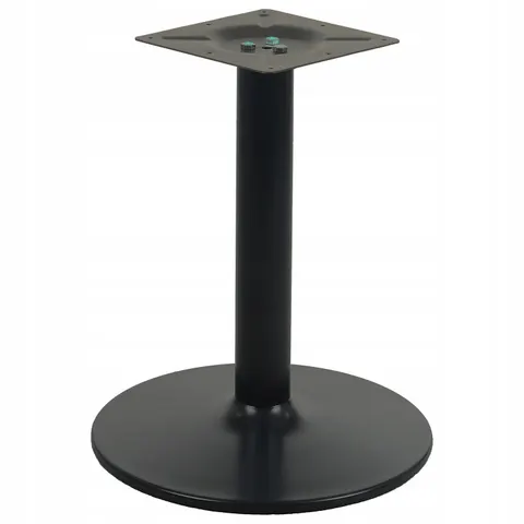 Podstawa do stolika metalowa czarna [46 cm]