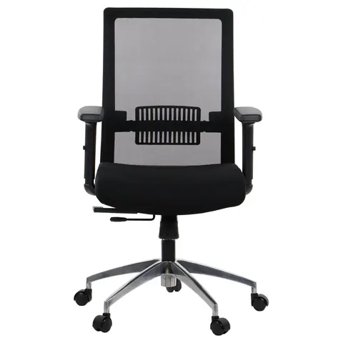 Krzesło obrotowe RIVERTON M/L/AL - czarny-