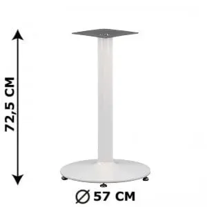 Podstawa do stolika biała NY-B006/57/72