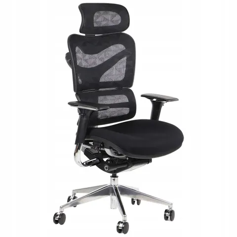 Krzesło ergonomiczne ErgoNew S8 - siedzisko siatkowe